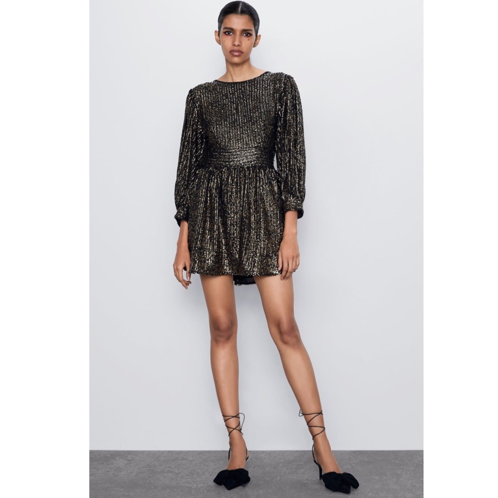 Zara Special Edition Sequin Dress - New